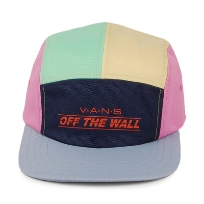 Vans Hats Checkwork Colour Block 5 Panel Cap - Multi-Coloured