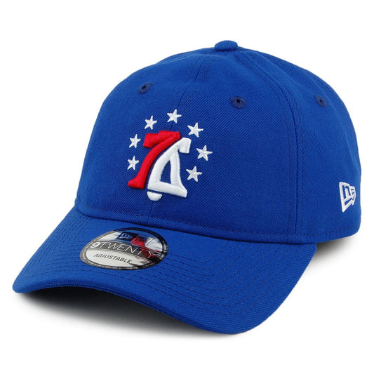 New Era 9TWENTY Philadelphia 76ers Baseball Cap - NBA 2K - Blue