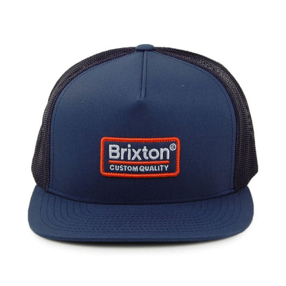 Brixton Hats Palmer Mesh Trucker Cap - Blue