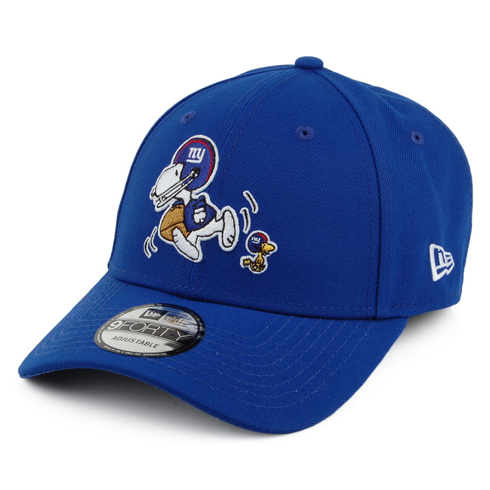 New Era 9FORTY New York Giants Baseball Cap - NFL & Peanuts - Snoopy - Blue
