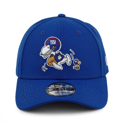 New Era 9FORTY New York Giants Baseball Cap - NFL & Peanuts - Snoopy - Blue