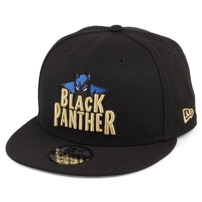 New Era 9FIFTY Black Panther Snapback Cap - Marvel - Black
