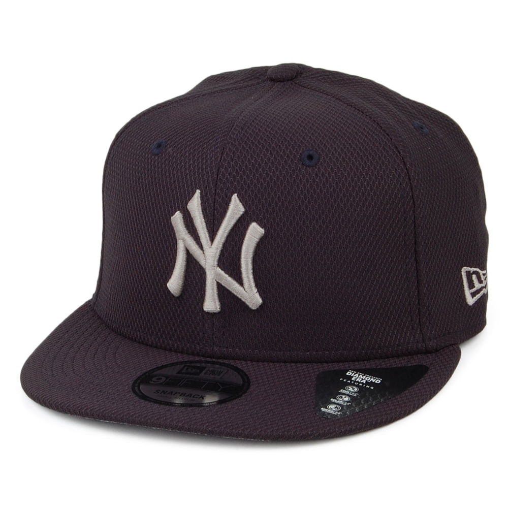New Era 9FIFTY New York Yankees Snapback Cap - MLB Diamond Era Essential - Dark Blue-Grey