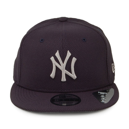 New Era 9FIFTY New York Yankees Snapback Cap - MLB Diamond Era Essential - Dark Blue-Grey