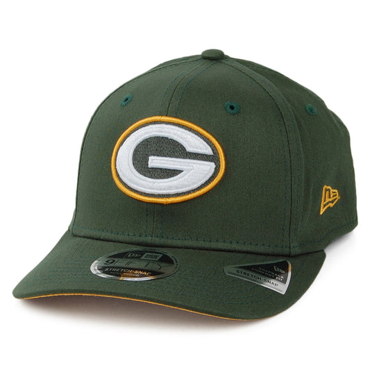 New Era 9FIFTY Green Bay Packers Snapback Cap - NFL Stretch Snap - Green