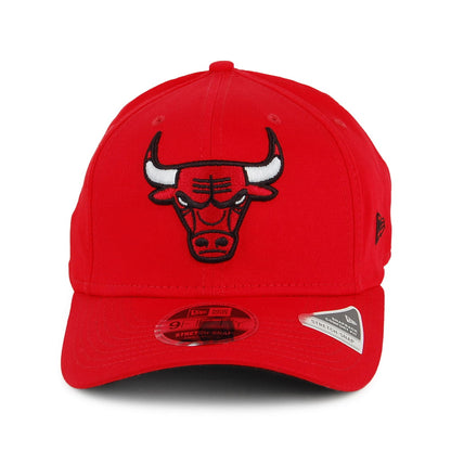 New Era 9FIFTY Chicago Bulls Snapback Cap - NBA Stretch Snap - Red
