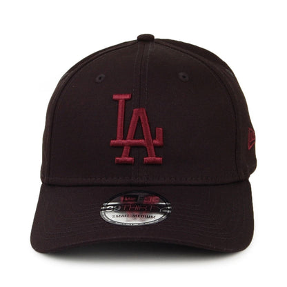 New Era 39THIRTY L.A. Dodgers Baseball Cap - MLB Essential - Black-Red