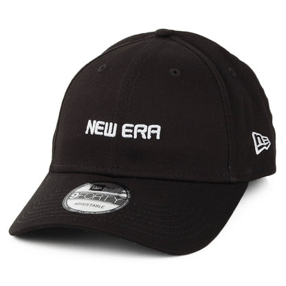 New Era 9FORTY Logo Baseball Cap - Essential - Black