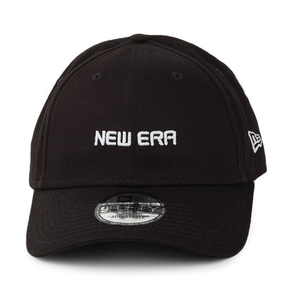New Era 9FORTY Logo Baseball Cap - Essential - Black
