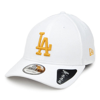 New Era 9FORTY L.A. Dodgers Baseball Cap - MLB Diamond Era Essential - White-Yellow