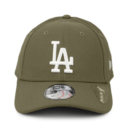 New Era 9FORTY L.A. Dodgers Baseball Cap - MLB Diamond Era Essential - Olive