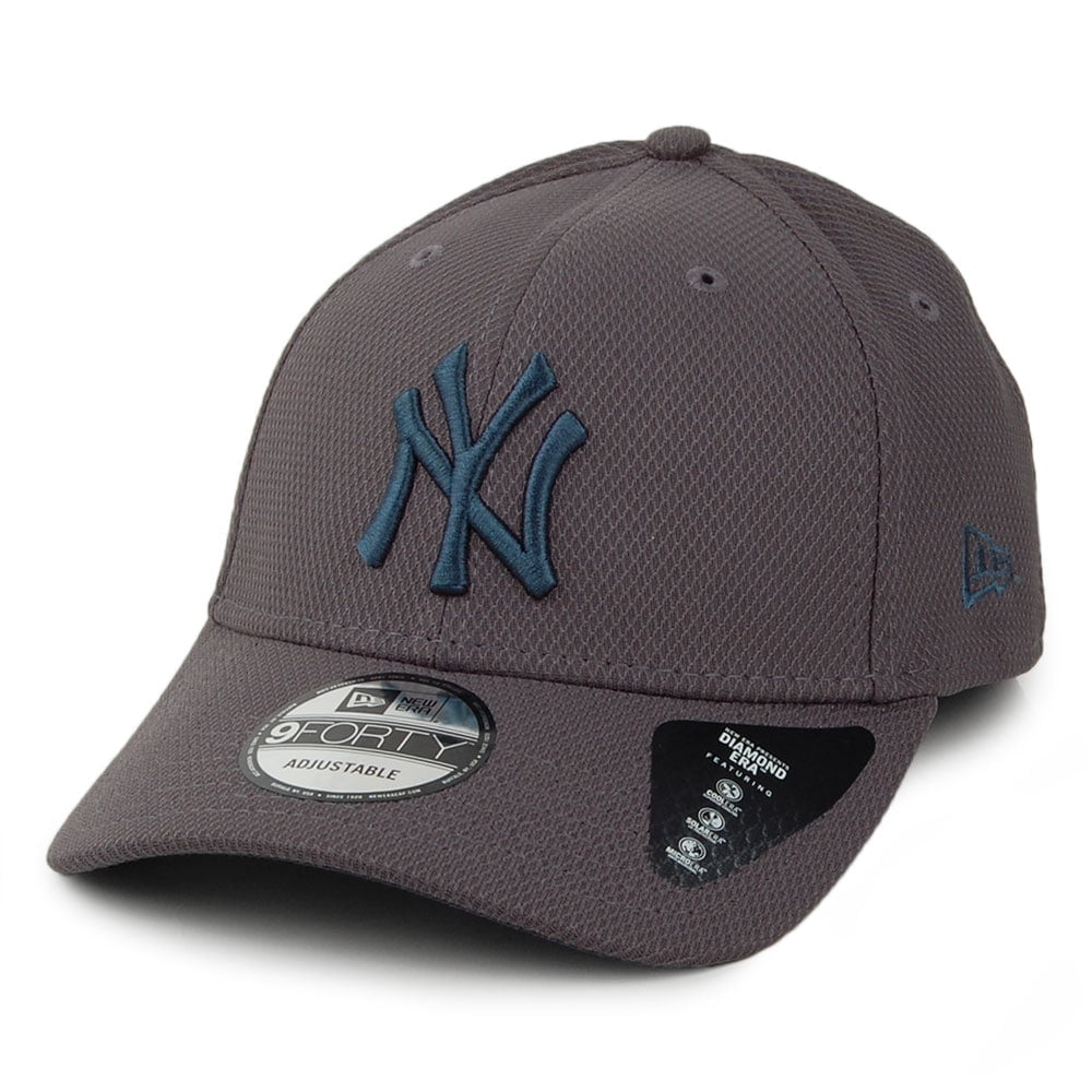 New Era 9FORTY New York Yankees Baseball Cap - MLB Diamond Era Essential - Graphite