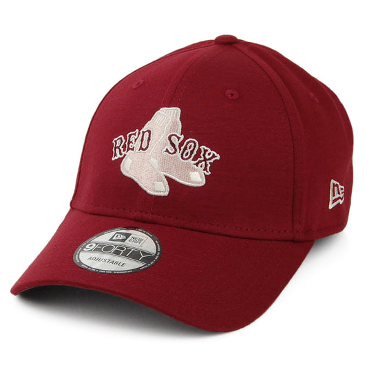 New Era 9FORTY Boston Red Sox Baseball Cap - Vintage MLB - Burgundy
