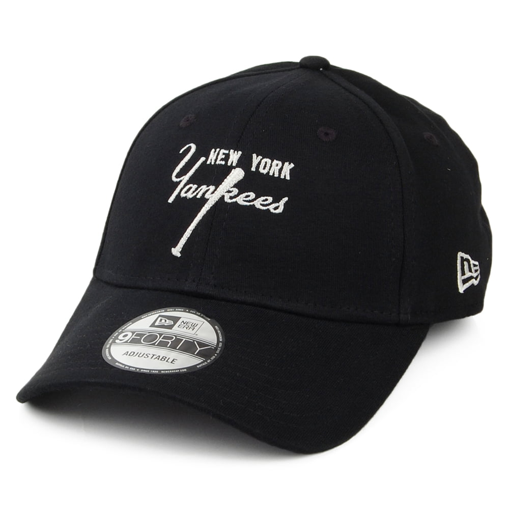 New Era 9FORTY New York Yankees Baseball Cap - Vintage MLB - Black