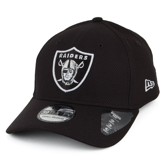 New Era 39THIRTY Las Vegas Raiders Baseball Cap - NFL Diamond Era Essential - Black