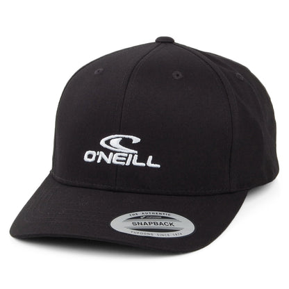 O'Neill Hats Wave Logo Snapback Cap - Black