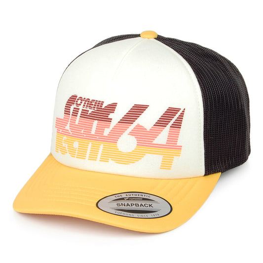 O'Neill Hats Surf Team Trucker Cap - White-Yellow