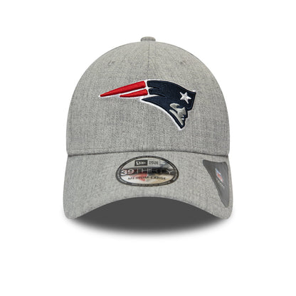 New Era 39THIRTY New England Patriots Baseball Cap - NFL Heather - Grey
