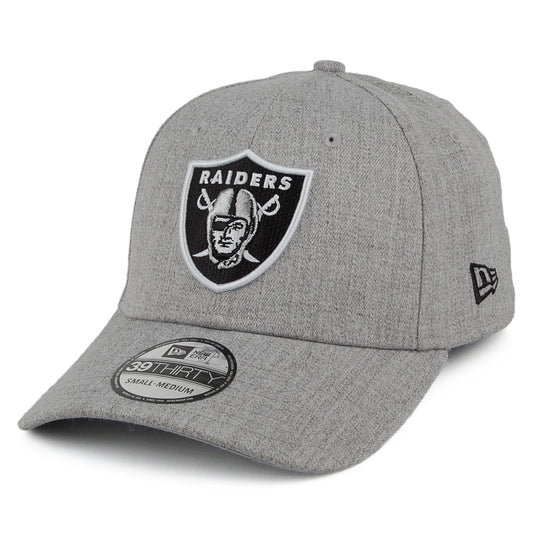 New Era 39THIRTY Las Vegas Raiders Baseball Cap - NFL Heather - Grey