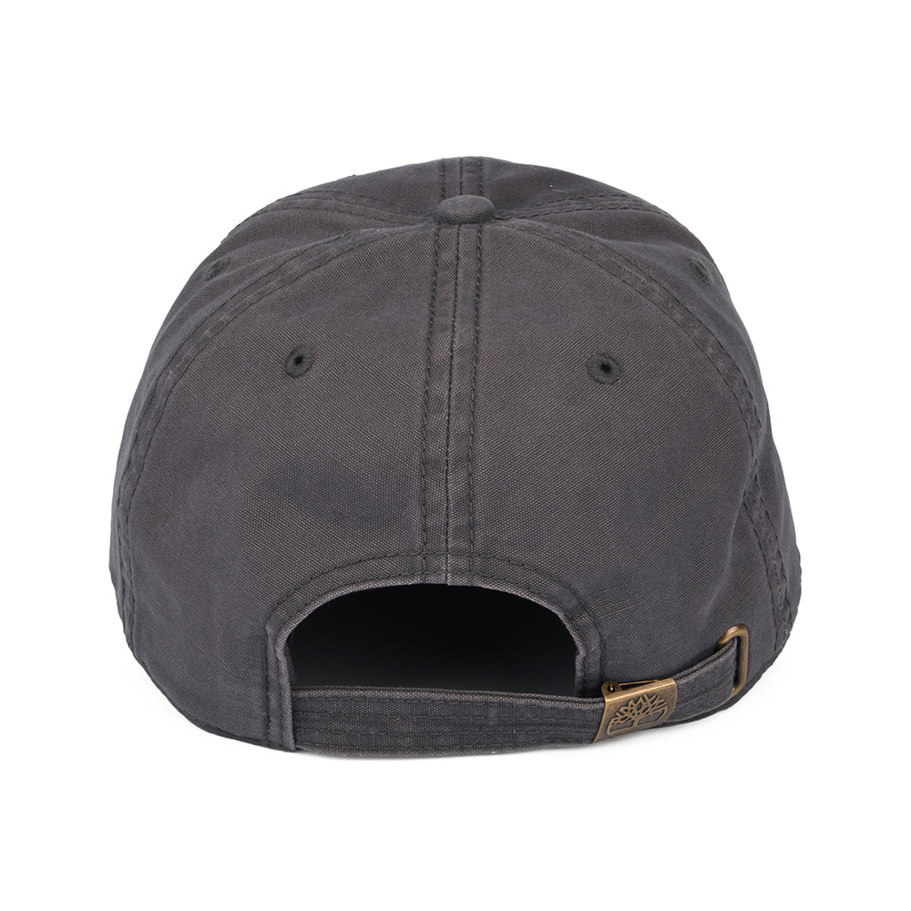 Timberland Hats Soundview Cotton Canvas Baseball Cap - Dark Grey