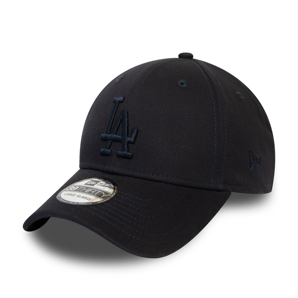 New Era 39THIRTY L.A. Dodgers Baseball Cap - MLB Tonal League Essential - Navy Blue