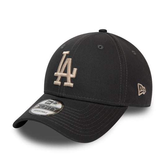 New Era 9FORTY L.A. Dodgers Baseball Cap - MLB League Essential - Graphite