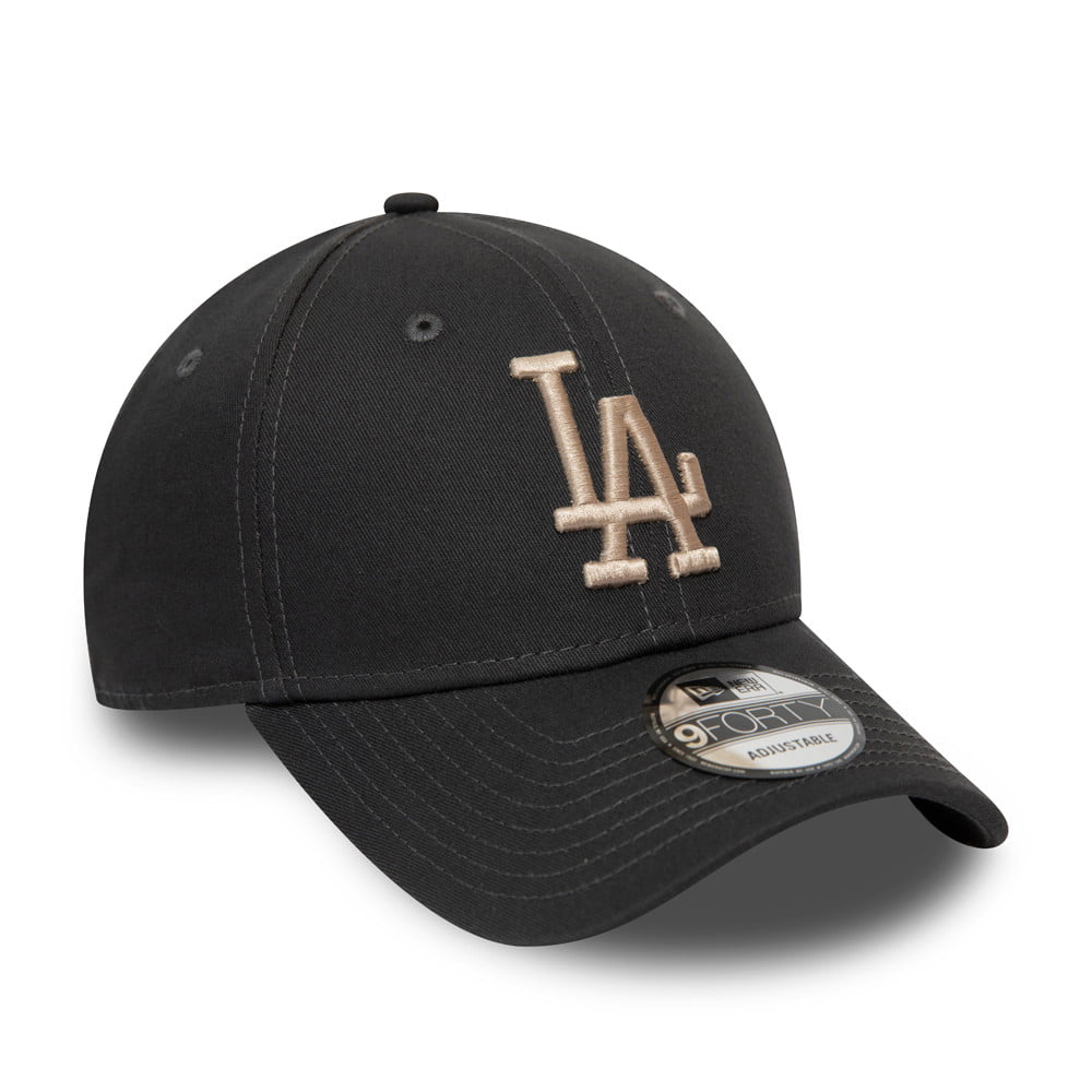 New Era 9FORTY L.A. Dodgers Baseball Cap - MLB League Essential - Graphite