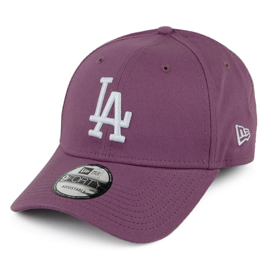New Era 9FORTY L.A. Dodgers Baseball Cap - MLB League Essential - Lavender