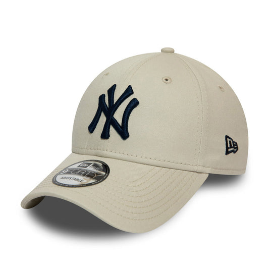 New Era 9FORTY New York Yankees Baseball Cap - MLB League Essential II - Stone