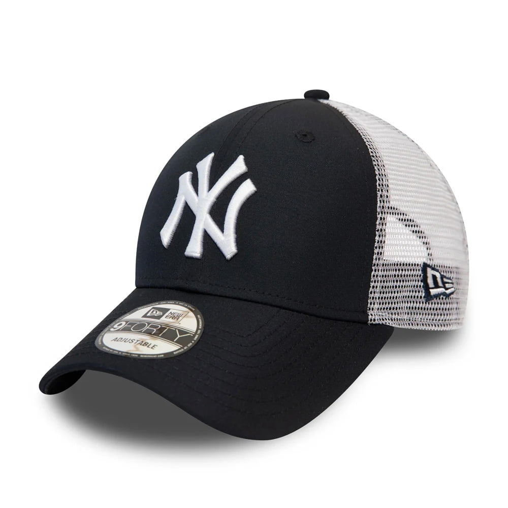 New Era 9FORTY New York Yankees Trucker Cap - MLB Summer League - Navy Blue