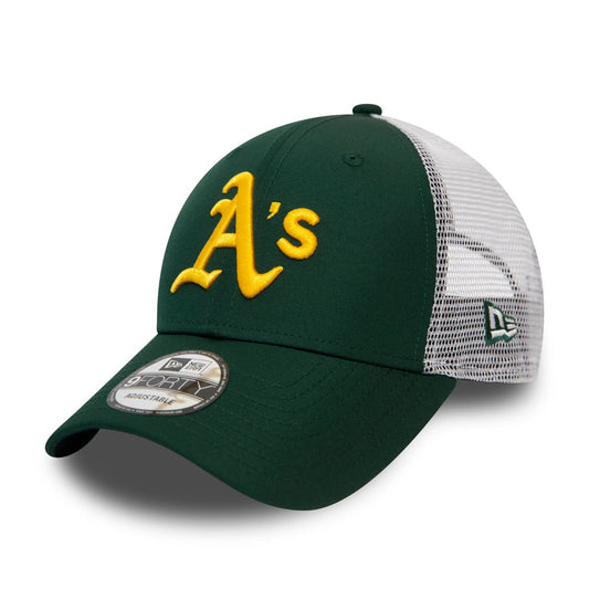 New Era 9FORTY Oakland Athletics Trucker Cap - MLB Summer League - Green
