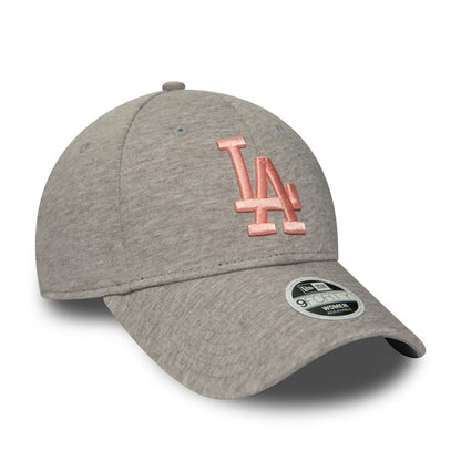 New Era Womens 9FORTY L.A. Dodgers Baseball Cap - MLB Snap - Grey-Pink