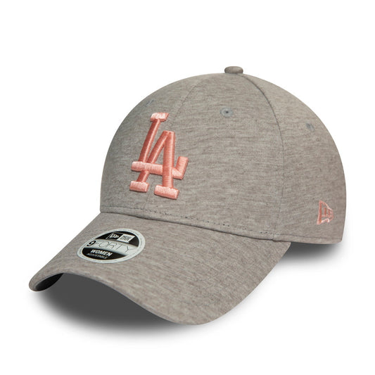 New Era Womens 9FORTY L.A. Dodgers Baseball Cap - MLB Snap - Grey-Pink