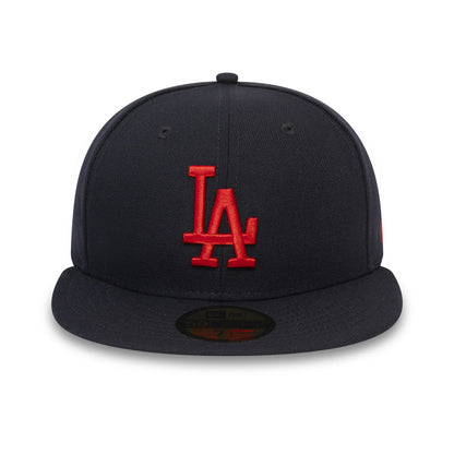 New Era 59FIFTY L.A. Dodgers Baseball Cap - MLB League Essential - Navy-Red