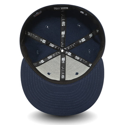 New Era 59FIFTY Los Angeles Rams Baseball Cap - NFL Team Tonal Shadow Logo - Navy Blue