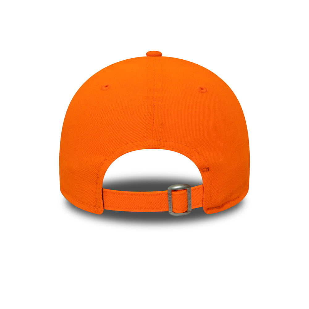 New Era 9FORTY L.A. Dodgers Baseball Cap - MLB League Essential Neon Pack - Neon Orange