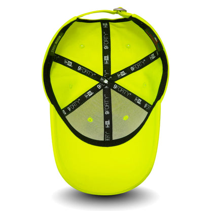 New Era 9FORTY New York Yankees Baseball Cap - MLB League Essential Neon Pack - Neon Yellow