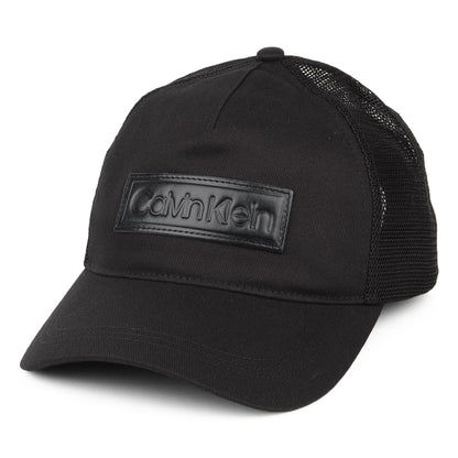Calvin Klein Hats High Raised Trucker Cap - Black