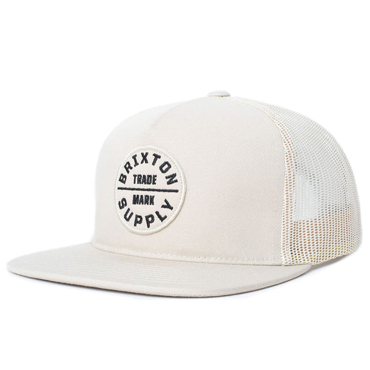 Brixton Hats Oath III Trucker Cap - Ivory