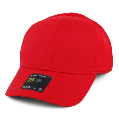 Nike Golf Hats Legacy 91 Tech Tonal Stripe Blank Baseball Cap - Red