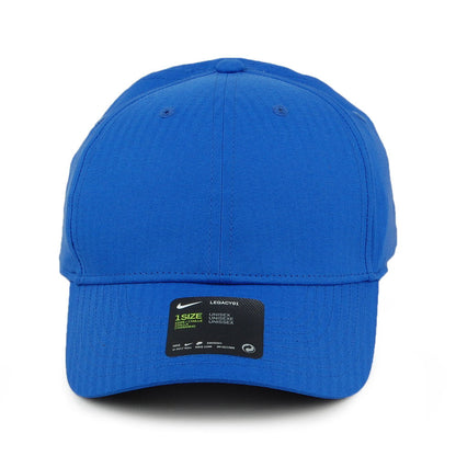 Nike Golf Hats Legacy 91 Tech Tonal Stripe Blank Baseball Cap - Blue