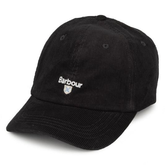 Barbour Hats Nelson Corduroy Sports Baseball Cap - Navy Blue