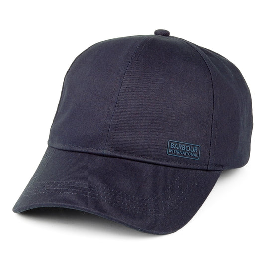 Barbour International Axle Cotton Sports Baseball Cap - Navy Blue