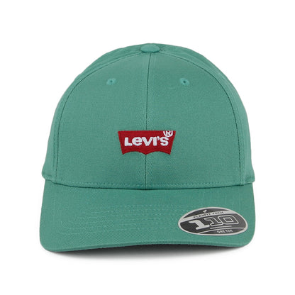 Levi's Hats Mid Batwing Denim Baseball Cap with Blank Tab - Mint