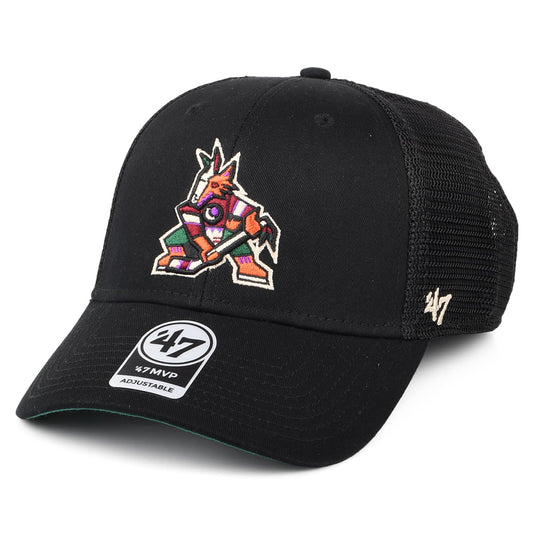 47 Brand Arizona Coyotes Trucker Cap - NHL Branson MVP - Black