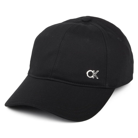 Calvin Klein Hats Metal CK Baseball Cap - Black