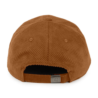 Carhartt WIP Hats Harlem Corduroy Baseball Cap - Rust