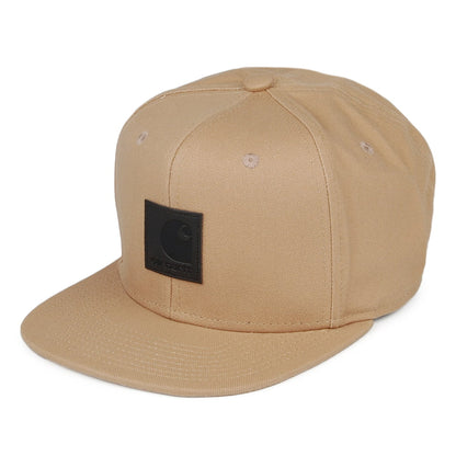 Carhartt WIP Hats Logo Snapback Cap - Sand
