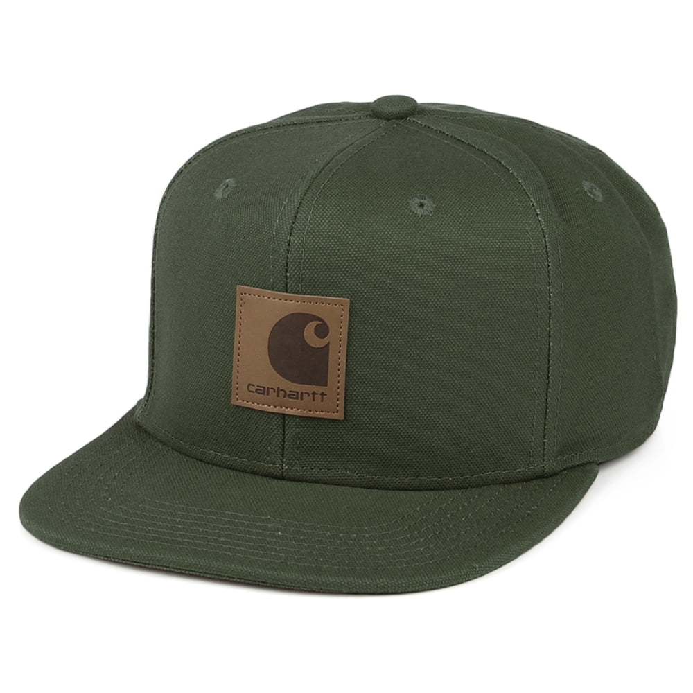 Carhartt WIP Hats Logo Snapback Cap - Cypress