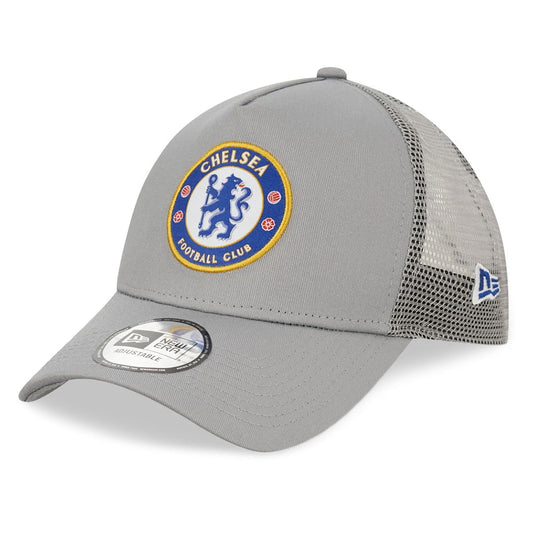 New Era 9FORTY Chelsea FC A-Frame Trucker Cap - Grey